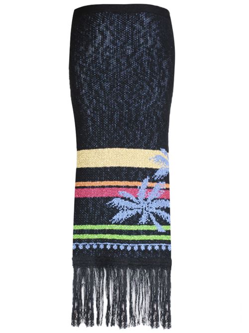 Black/multicolour knitted skirt Giada Benincasa | 251402